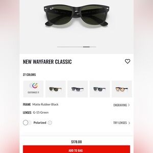 Ray-Ban Silver Box with Red Logo Panel